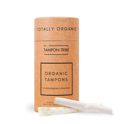 Regular Organic Tampons with Cardboard Applicator