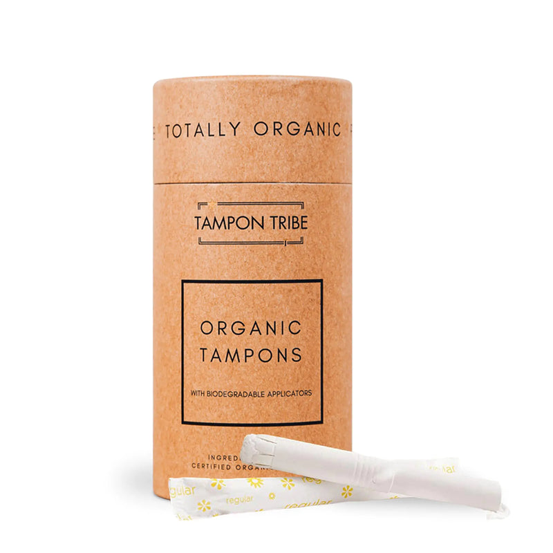 Regular Organic Tampons with Cardboard Applicator